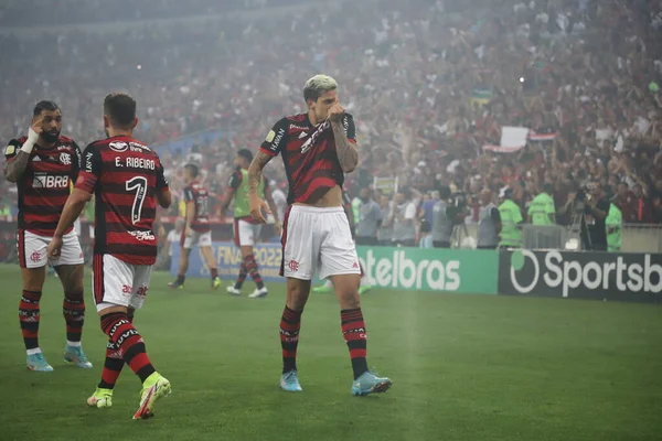 Brezilya Futbol Kupası Finaller Flamengo Corinthians Karşı Ekim 2022 Rio — Stok fotoğraf
