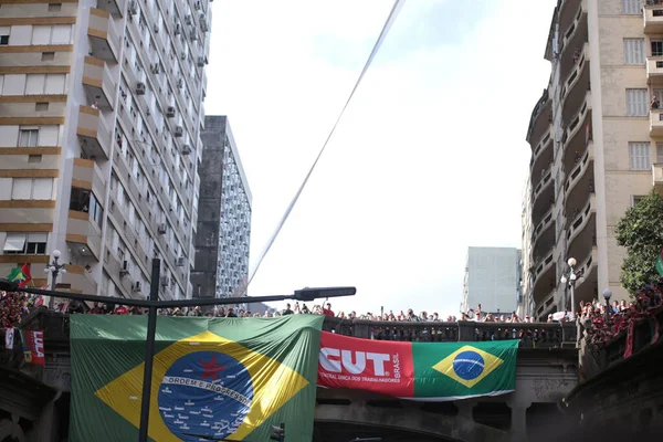 Outubro 2022 Porto Alegre Rio Grande Sul Brasil Candidato Presidencial — Fotografia de Stock