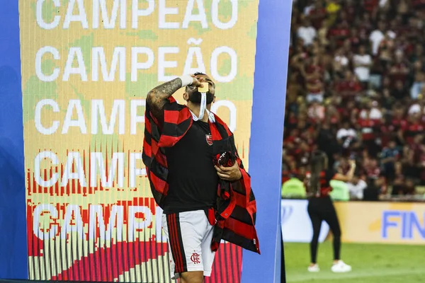 Copa Brasil Futebol Finais Flamengo Corinthians Outubro 2022 Rio Janeiro — Fotografia de Stock