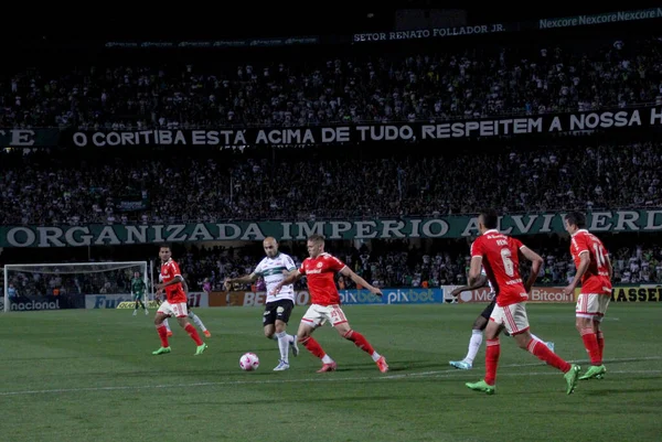 Brazilské Fotbalové Mistrovství Coritiba Internacional Října 2022 Curitiba Parana Brazílie — Stock fotografie