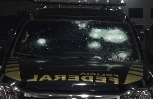 Arrest Former Deputy Roberto Jefferson Federal Police Car Shot Former — Stock Photo, Image