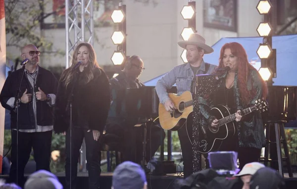 Wynonna Judd Účinkuje Živě Nbc Today Show Rockefeller Plaza Října — Stock fotografie