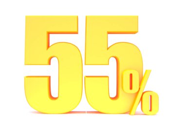 Beyaz Arkaplanda% 55 indirim,% 55 indirim,% 55 indirim,% 55 indirim, büyük teklif, Satış, Özel Teklif Etiketi, Etiket, Etiket, Banner, Reklam, Simge 