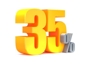 Beyaz Arkaplanda% 35 indirim, Özel Teklif% 35 indirim,% 35 indirim, büyük teklif, Satış, Özel Teklif Etiketi, Etiket, Etiket, Banner, Reklam, Simge 