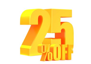Beyaz Arkaplanda% 25 indirim,% 25 indirim,% 25 indirim,% 25 indirim, büyük teklif, Satış, Özel Teklif Etiketi, Etiket, Etiket, Banner, Reklam, Simge 