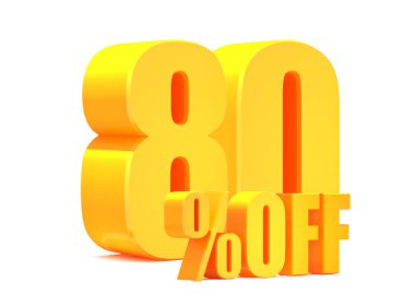 Beyaz Arkaplanda% 80 indirim, Özel Teklif% 80 indirim,% 80 indirim, büyük teklif, Satış, Özel Teklif Etiketi, Etiket, Etiket, Banner, Reklam, Simge 