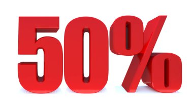 Beyaz Arkaplanda% 50 indirim,% 50 indirim,% 50 indirim, büyük teklif, Satış, Özel Teklif Etiketi, Etiket, Etiket, Banner, Reklam, Simge