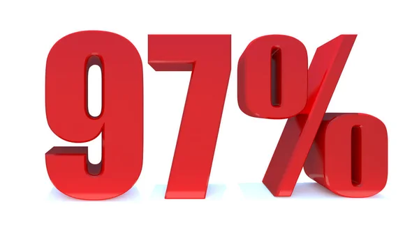 Відсотків Знак Білому Тлі Спеціальна Пропозиція Дисконтна Мітка Продаж Відсотків — стокове фото