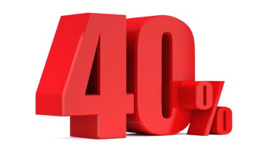 Beyaz Arkaplanda% 40 indirim, Özel Teklif% 40 indirim,% 40 indirim, büyük teklif, Satış, Özel Teklif Etiketi, Etiket, Etiket, Banner, Reklam, Simge