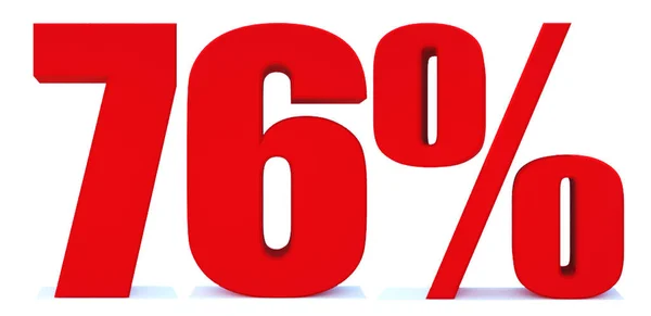 Відсотків Білому Тлі Спеціальна Пропозиція Дисконтна Мітка Продаж Відсотків Велика — стокове фото
