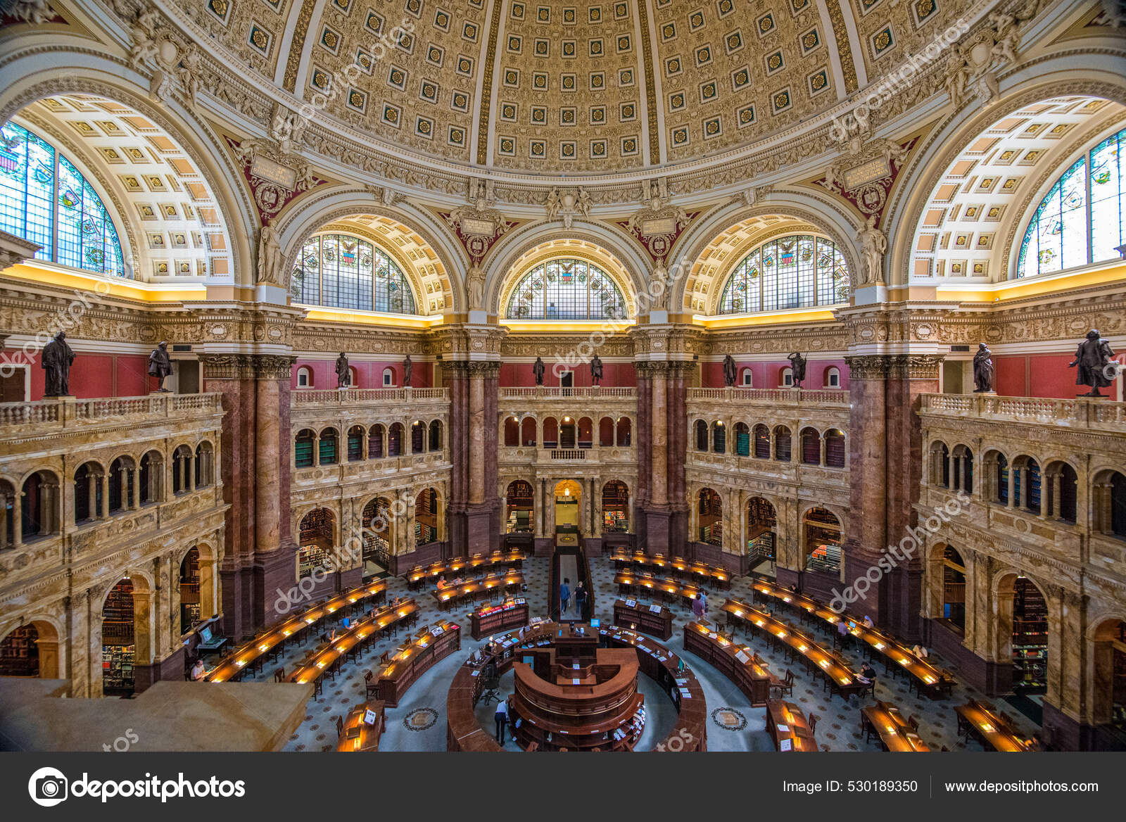 Library Congress Washington Usa —— 库存社论照片© imagoDens