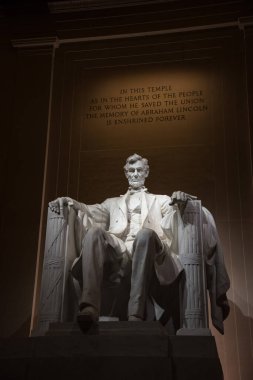 Lincoln Anıtı Washington DC, ABD 'deki Lincoln Anıtı' nda
