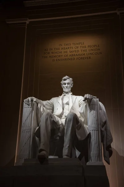 Monumento Lincoln Monumento Lincoln Washington — Foto de Stock