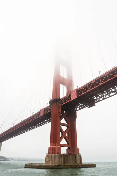 Beroemde Golden Gate Brug San Francisco Een Mistige Dag Usa — Stockfoto