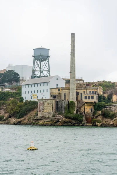 San Francisco Abd Deki Ünlü Alcatraz Hapishanesi — Stok fotoğraf
