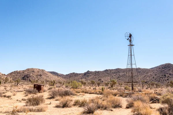 Remains Old Farmhouse Joshua Tree National Park Usa — Stock Photo, Image