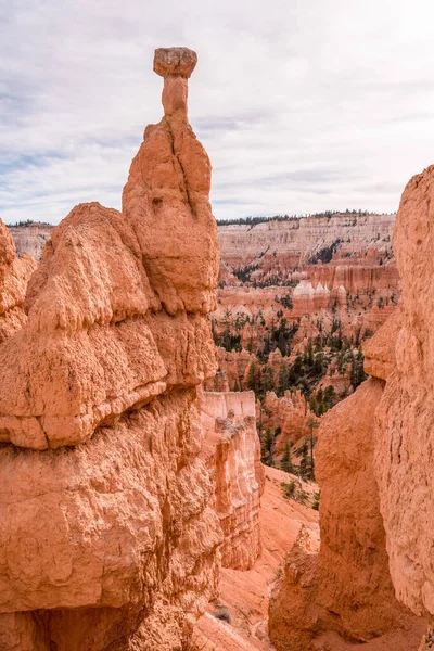 Frágil Formación Rocas Martillo Thors Bryce Canyon — Foto de Stock