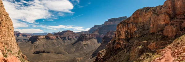 Widok Wielki Kanion South Kaibab Trail Arizona Usa — Zdjęcie stockowe