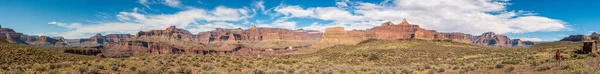 Widok Wielki Kanion South Kaibab Trail Arizona Usa — Zdjęcie stockowe