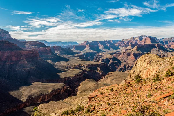 Widok Wielki Kanion South Kaibab Trail Arizona Usa — Zdjęcie stockowe