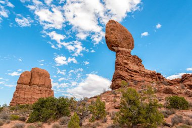 Dengeli Rock, Arches National Park, ABD
