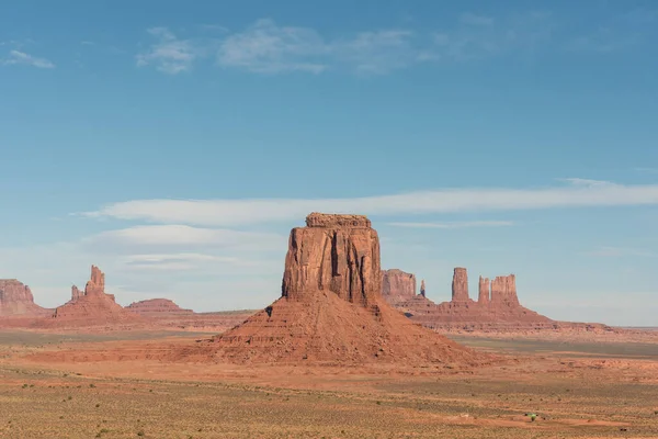 Panoramautsikt Över Monument Valley Från Artists Point Usa — Stockfoto