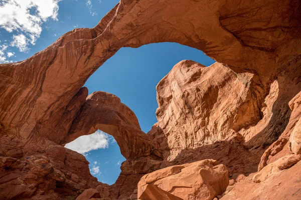 Magnificent Double Arch Arches National Park Usa — Stock Photo, Image