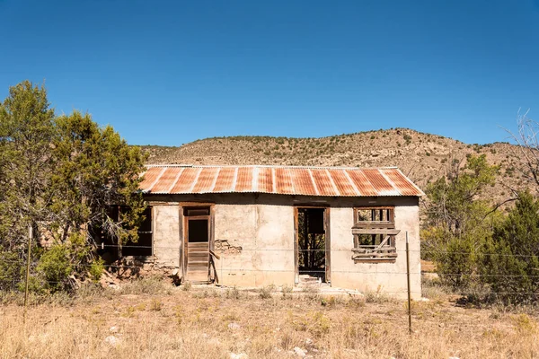 Abandoned Old House Lincoln City New Mexico Usa — Stock Photo, Image