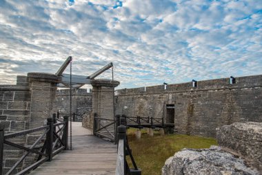 İspanya Castillo de San Marcos, St. Augustine, Florida, ABD