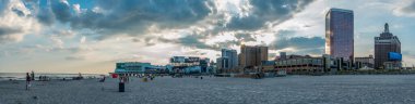 Atlantic City 'nin sahil şeridi, ABD