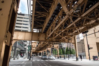Chicago, ABD 'deki metro rayları.