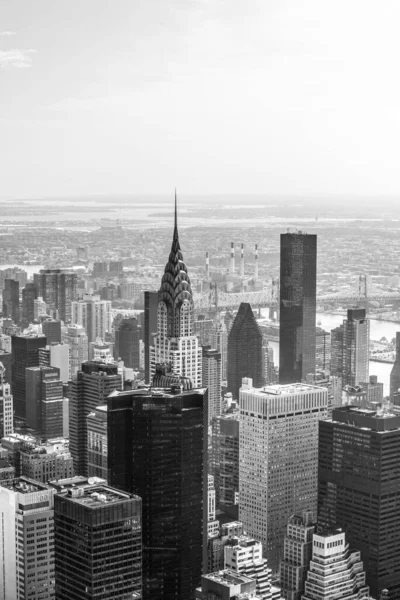 Manhattan Wolkenkrabber Van Empire State Building Usa — Stockfoto