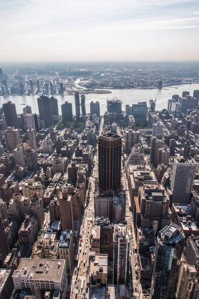 Gratte Ciel Manhattan Empire State Building États Unis — Photo