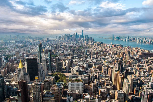 Gratte Ciel Manhattan Empire State Building États Unis — Photo