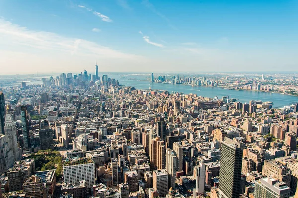 Gratte Ciel Manhattan Empire State Building États Unis — Photo