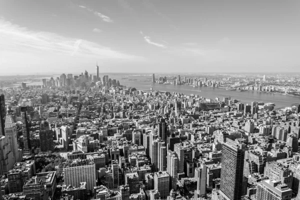 Манхэттенский Небоскреб Эмпайр Стейт Билдинг Сша — стоковое фото