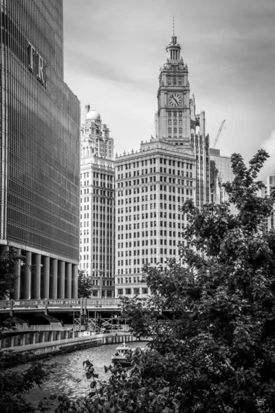 Famous Wrigleys Building Chicago Usa — Stockfoto