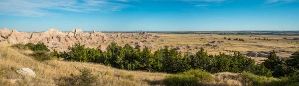 Great Plain Badlands National Park Dakota Del Sur Estados Unidos —  Fotos de Stock