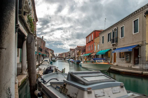 Rio Dei Vetrai Murano Island Venice Italy — стоковое фото