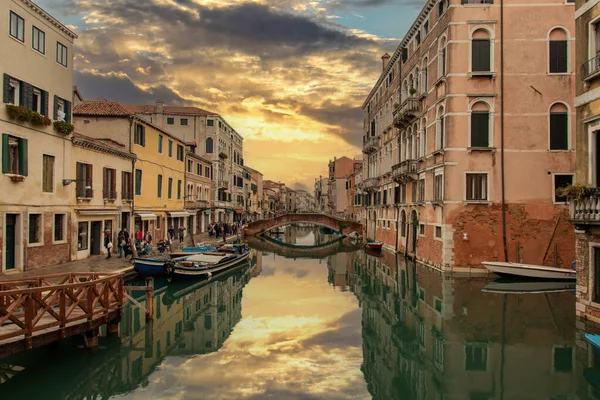 Rio Della Misericordia Cannaregio District Venice Italy — Photo