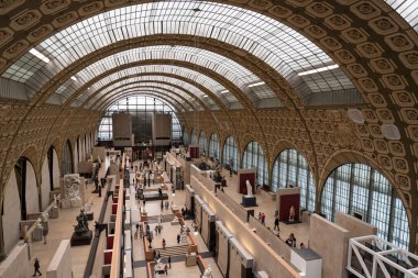 Paris, Fransa 'daki Orsay Müzesi' nin ana salonu.