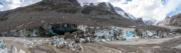 Pasterze Glacier Grossglockner Mountain Austria Highest Mountain Austria — Fotografia de Stock