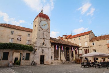 Hırvatistan 'ın Trogir kentinde sahne Aziz Sebastian Kilisesi