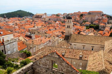 Hırvatistan 'ın Dubrovnik kentindeki Fransisken manastırından canlı manzara