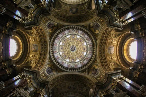Macaristan Budapeşte Deki Dev Klasik Aziz Stephen Bazilikası — Stok fotoğraf