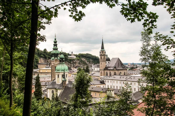 오스트리아 잘츠부르크 시내의 — 스톡 사진
