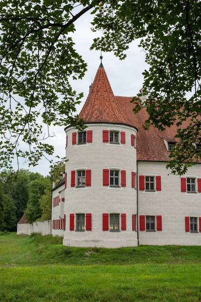 德国多瑙河内堡附近的格鲁瑙城堡 — 图库照片