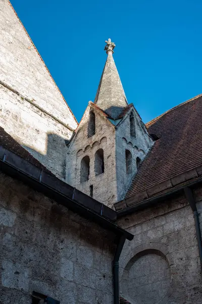 Beautiful Medieval Courts Burghausen Castle Bavaria Germany — ストック写真