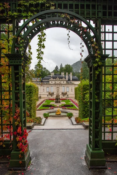 Linderhof Palace Its Park Upper Bavaria Germany — Photo