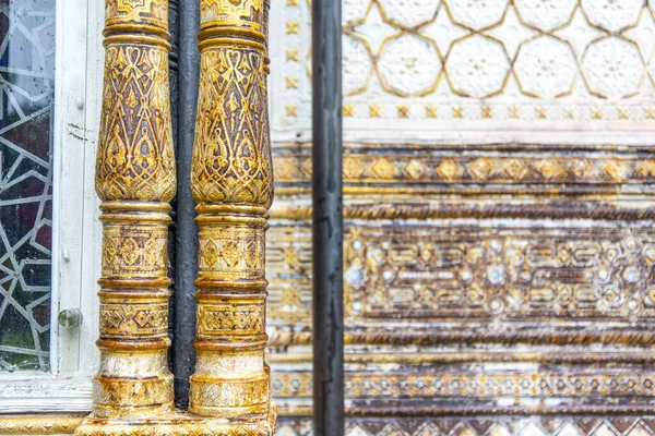 Close View Ornate Wall Moorish Pavilion Linderhof Palace Upper Bavaria — Photo